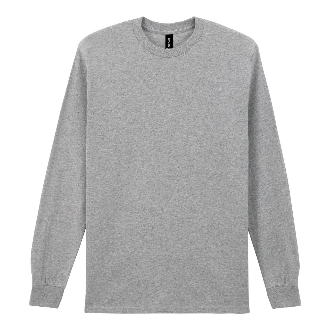 12 Pack: Gildan® Long Sleeve Crew Neck Adult T-Shirt